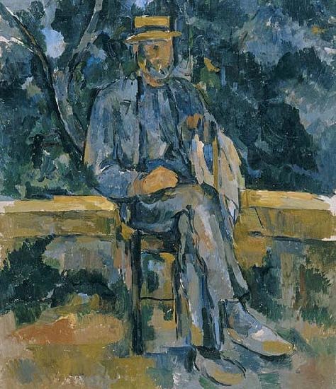 Paul Cezanne Portrait of a Peasant Sweden oil painting art